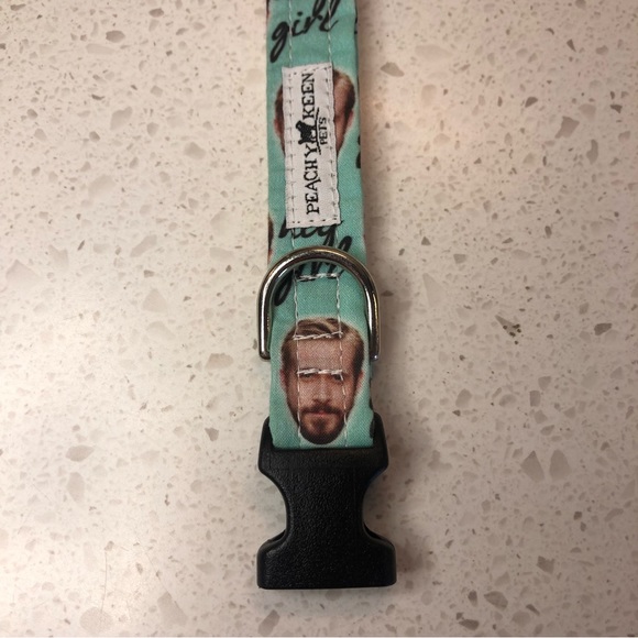 Dog collar: Ryan Gosling ‘Hey Girl’ novelty dog collar - fits 10”- 16” neck - Picture 6 of 14